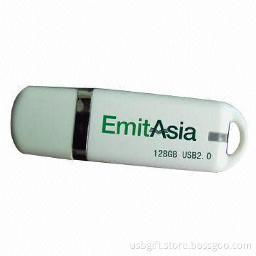 USB flash disk, 8GB capacity, slim plastic, promotional gift